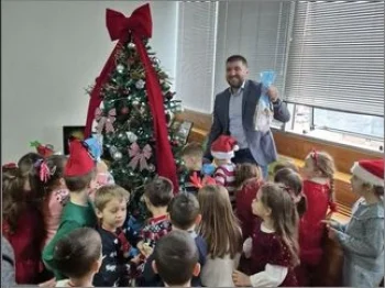 Poseta na gradonachalnikot na Opshtina Aerodrom 1